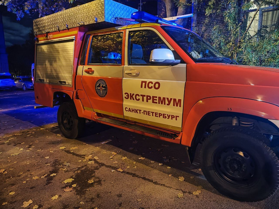 В Мурино ночью вспыхнул автосервис и эвакуировали три десятка человек